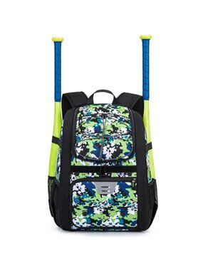 Youth Baseball Bag, Softball Bag for Girls & Boys, Kids Tball Backpack